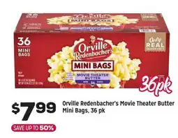 Grocery Outlet Orville Redenbacher's Movie Theater Butter Mini Bags offer