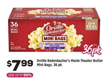 Grocery Outlet Orville Redenbacher's Movie Theater Butter Mini Bags offer