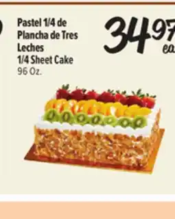 El Super Fresh 1/4 Sheet Cake offer