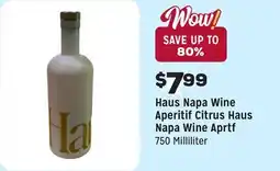 Grocery Outlet Haus Napa Wine Aprtf offer