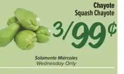 El Super Fresh Chayote Squash offer