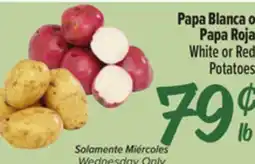 El Super Fresh White or Red Potatoes offer
