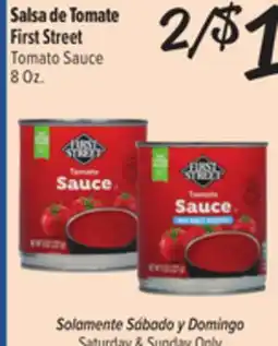 El Super Fresh First Street Tomato Sauce offer