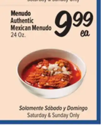 El Super Fresh Authentic Mexican Menudo offer