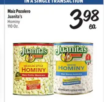 El Super Fresh Juanita's Hominy offer
