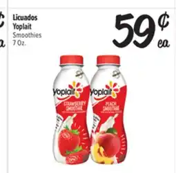 El Super Fresh Yoplait Smoothies offer