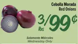 El Super Fresh Red Onions offer