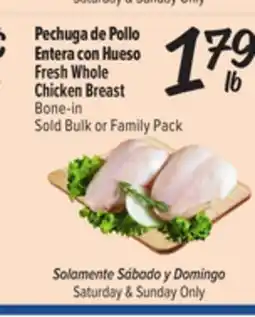 El Super Fresh Fresh Whole Chicken Breast Bone-in offer