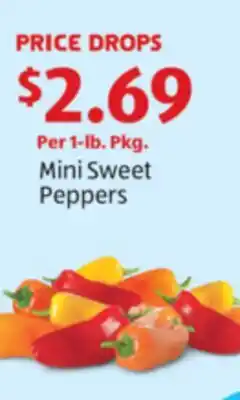 Aldi Mini Sweet Peppers offer