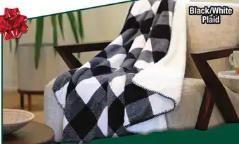 Menards 50 x 60 Sherpa Blanket offer