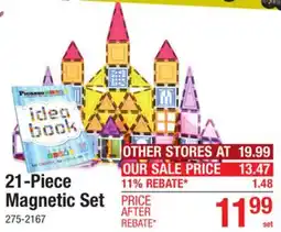 Menards 21-Piece Magnetic Set offer