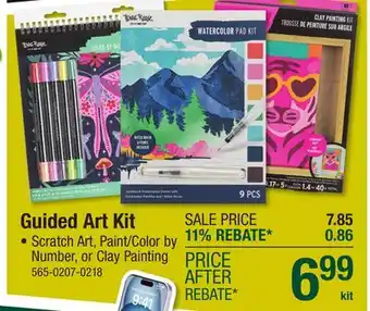 Menards Guided Art Kit offer