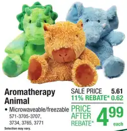 Menards Aromatherapy Animal offer