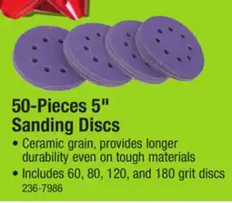 Menards 50-Pieces 5 Sanding Discs offer