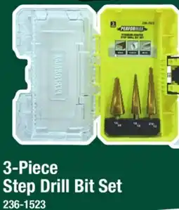 Menards 3-Piece Step Drill Bit Set offer