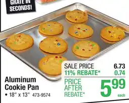 Menards Aluminum Cookie Pan offer
