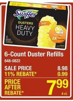 Menards 6-Count Duster Refills offer