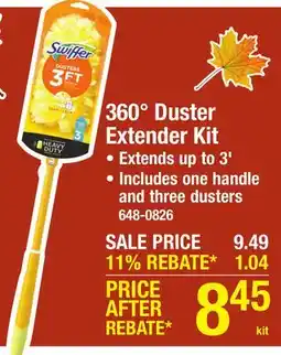 Menards 360° Duster Extender Kit offer