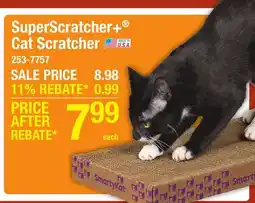 Menards SuperScratcher+ Cat Scratcher offer