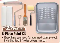 Menards 8-Piece Paint Kit offer