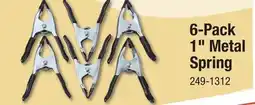 Menards 6-Pack 1 Metal Spring offer