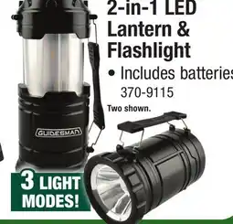 Menards 2-in-1 LED Lantern & Flashlight offer
