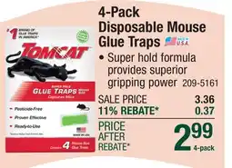 Menards 4-Pack Disposable Mouse Glue Traps offer
