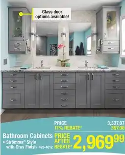 Menards Bathroom Cabinets offer