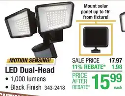 Menards LED Dual-Head offer