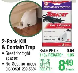 Menards 2-Pack Kill & Contain Trap offer