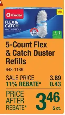 Menards 5-Count Flex & Catch Duster Refills offer
