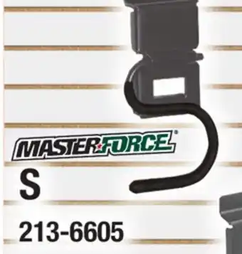 Menards MASTER FORCE S WALL STORAGE offer