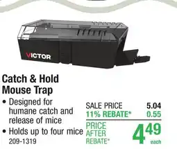 Menards Catch & Hold Mouse Trap offer