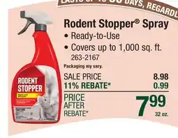 Menards Rodent Stopper Spray offer