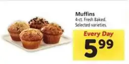 Safeway MUFFINS offer
