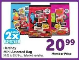 Safeway Hershey Mini Assorted Bag offer