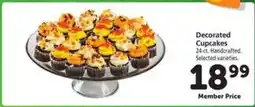 Safeway Decorated Cupcakes offer