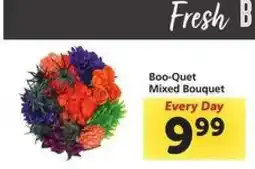 Safeway Boo-Quet Mixed Bouquet offer