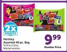 Safeway Hershey Assorted 40-pc. Bag offer