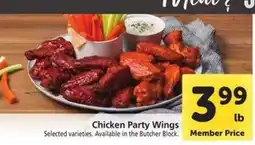 Safeway Chicken Party Wings offer