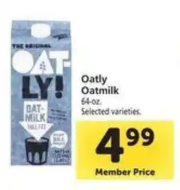 Safeway OATLY Oatmilk offer