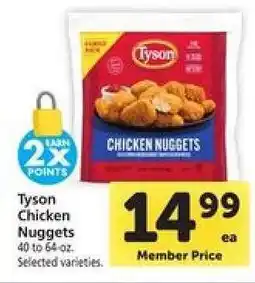 Safeway Tyson Chicken Nuggets offer