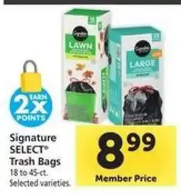 Safeway Signature SELECT Trash Bags offer