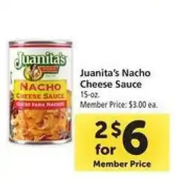 Safeway Juanita's Nacho Cheese Sauce offer