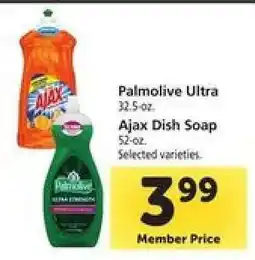 Safeway Palmolive Ultra / Ajax Dish Soap offer
