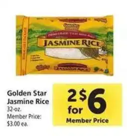 Safeway Golden Star Jasmine Rice offer