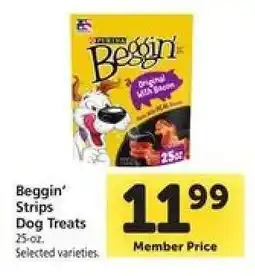 Safeway Beggin Strips Dog Treats offer