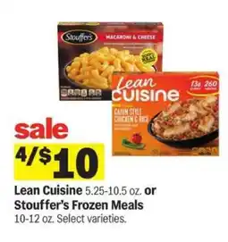 Meijer Lean Cuisine or Stouffer’s Frozen Meals offer