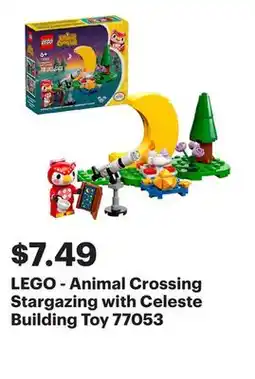 Best Buy LEGO - Animal Crossing Stargazing with Celeste Building Toy 77053 offer