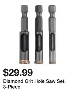 Harbor Freight Tools Diamond Grit Hole Saw Set, 3-Piece offer